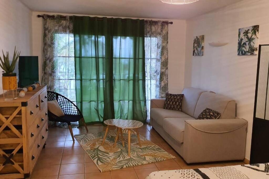 Studio Cosy, Vue Sur Mer Villages Vacances Sainte Anne Cheques Vacances Acceptes Dış mekan fotoğraf